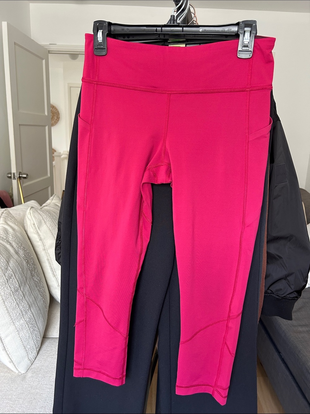 Lululemon Leggings. Size 8. 23” inseam. Side and back pockets.